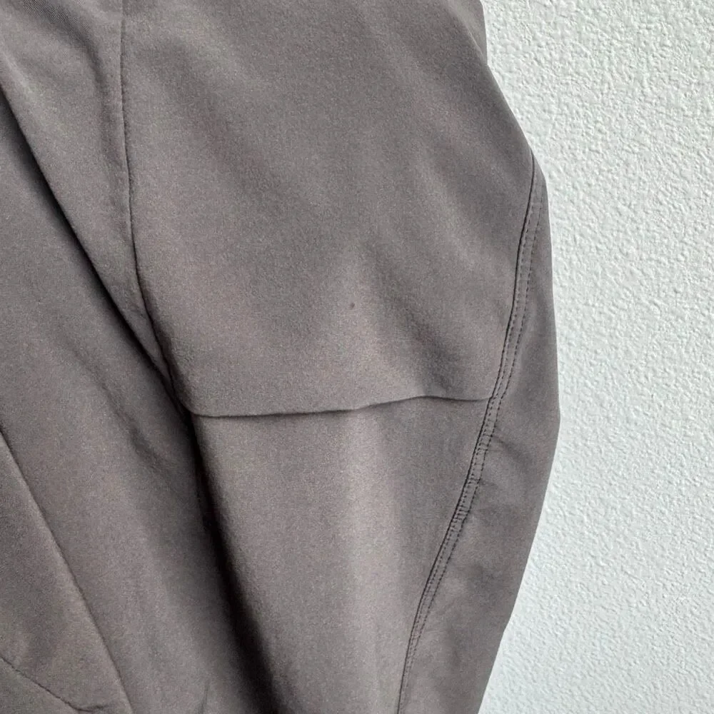 Athleta Skyline Pants Womens Size 2 XS Gray Grey Elastic Waist Stretch Belted - Picture 9 of 10